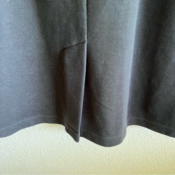 Hanna Anderson Black Knit Sheath Dress 10T - Picture 6 of 13